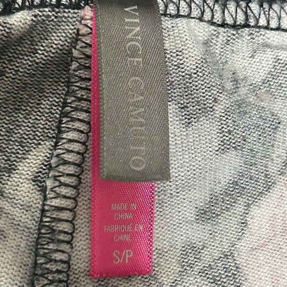 Vince Camuto Black Floral Pants Lounge Boho Super Soft Sleep Excellent Condition - Picture 8 of 11